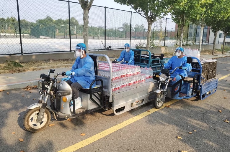 新校区建设指挥部组织建设项目复工前疫情防控和安全生产检查